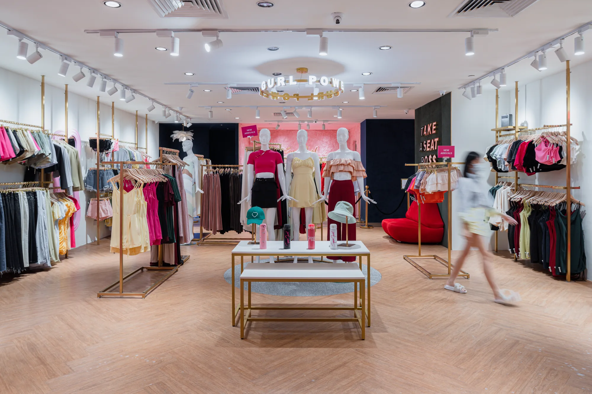 SuperGurl retail interior in Plaza Singapura, Singapore, photograph 13 of 30